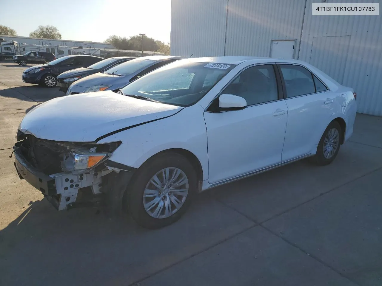 2012 Toyota Camry Base VIN: 4T1BF1FK1CU107783 Lot: 78243324