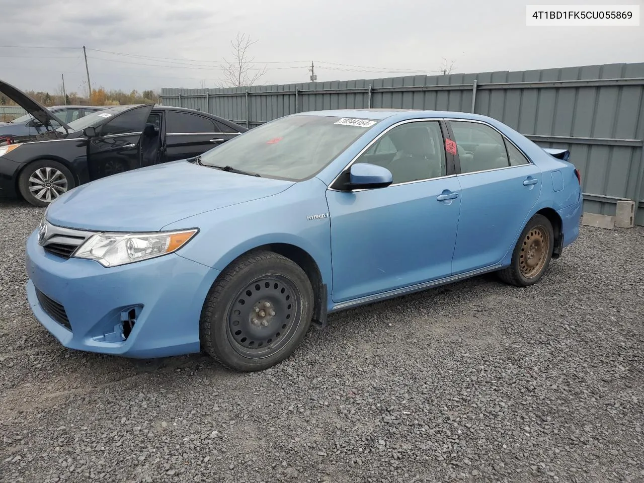 2012 Toyota Camry Hybrid VIN: 4T1BD1FK5CU055869 Lot: 78244154