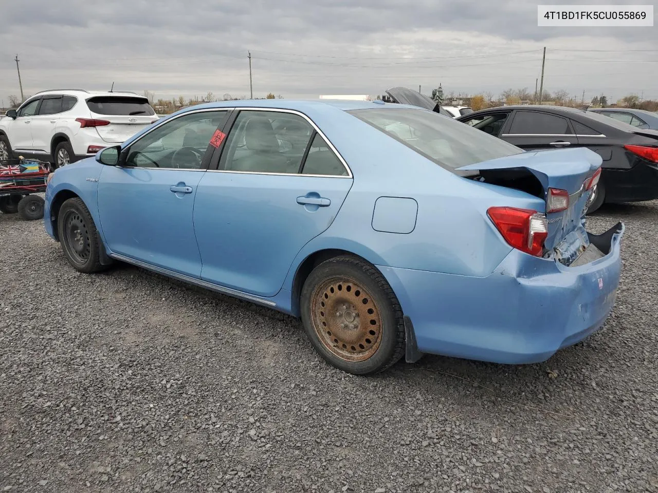 2012 Toyota Camry Hybrid VIN: 4T1BD1FK5CU055869 Lot: 78244154