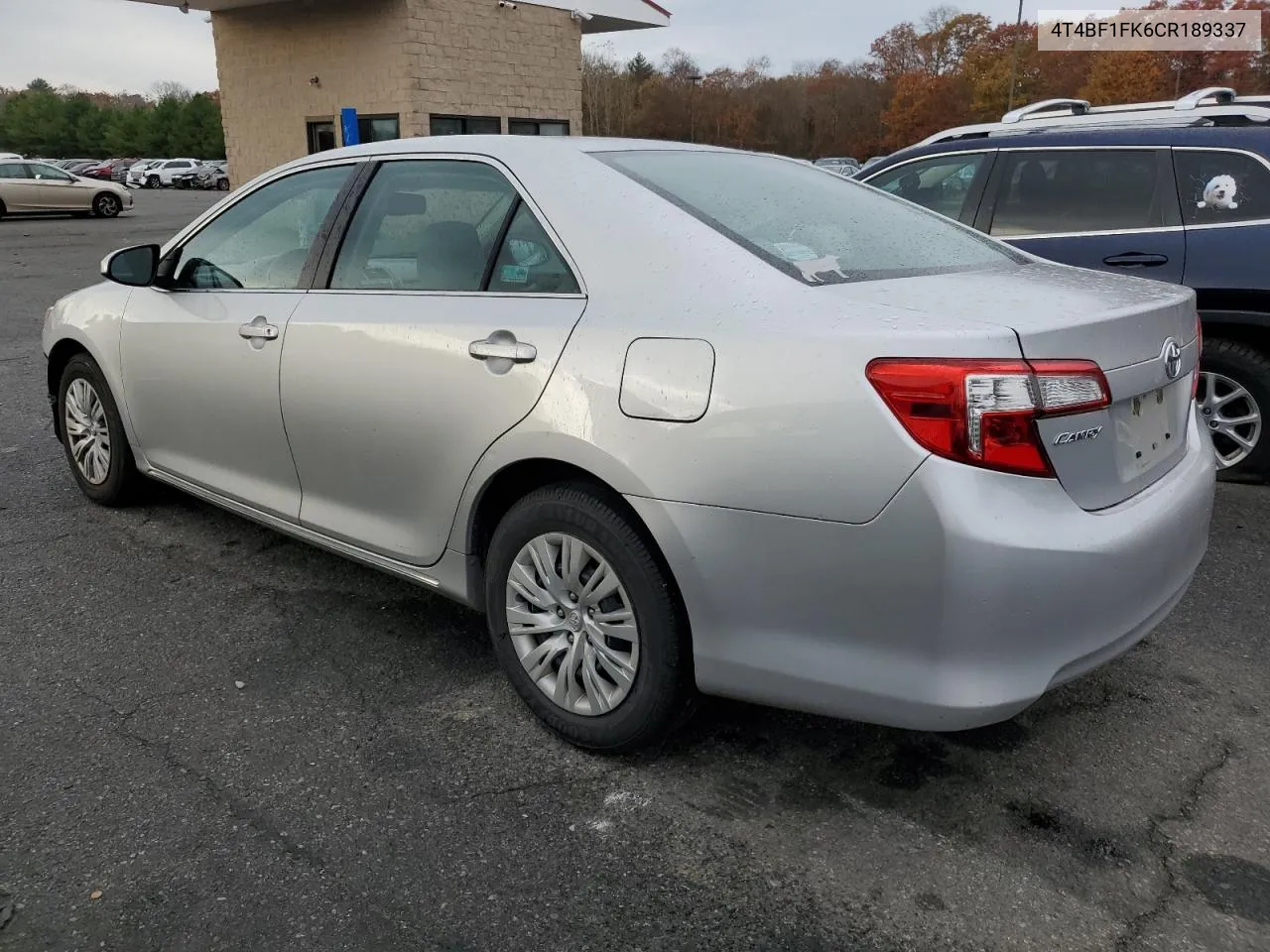 2012 Toyota Camry Base VIN: 4T4BF1FK6CR189337 Lot: 78260644