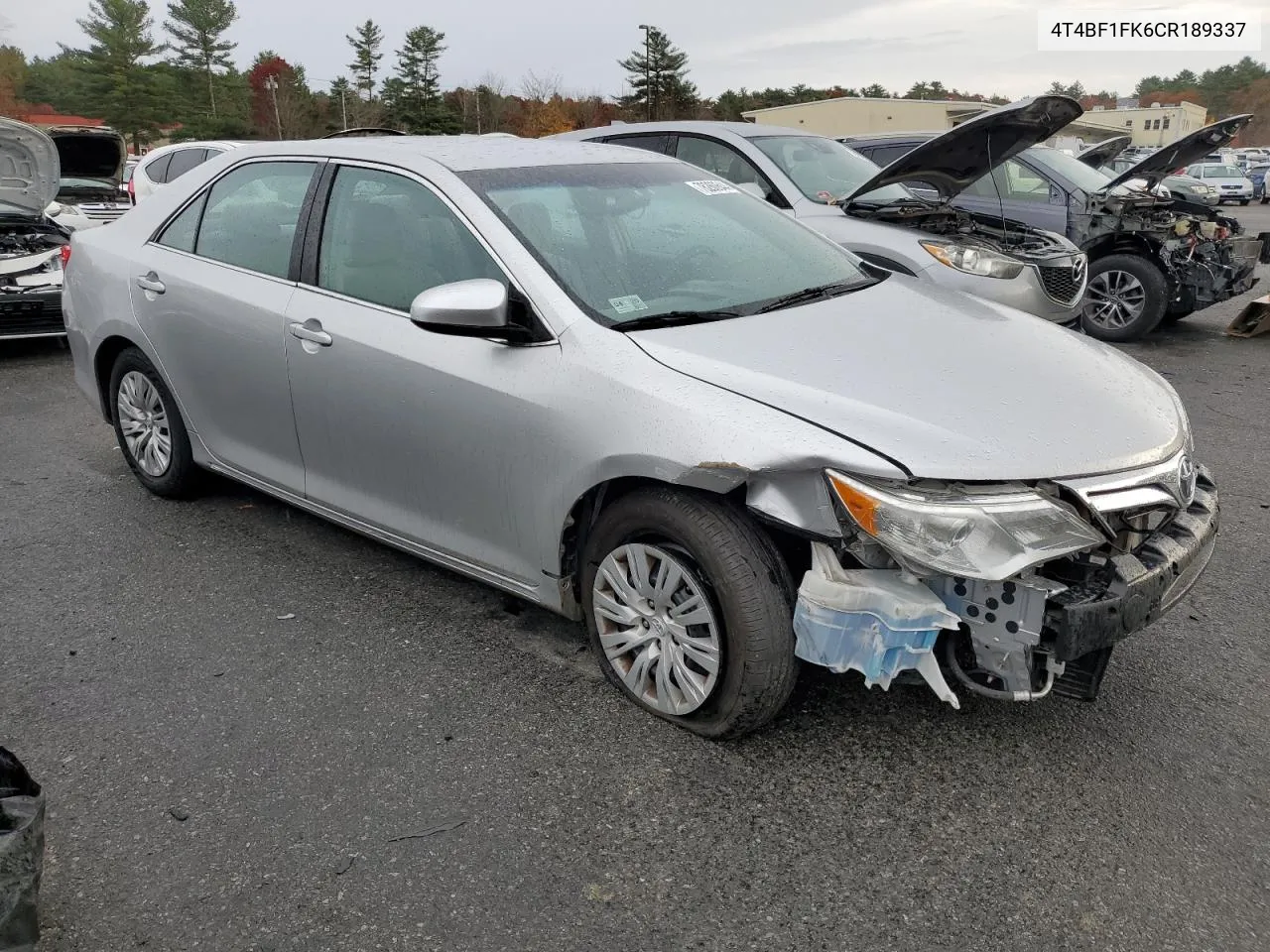 2012 Toyota Camry Base VIN: 4T4BF1FK6CR189337 Lot: 78260644