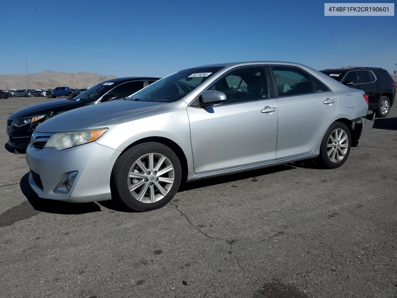 2012 Toyota Camry Base VIN: 4T4BF1FK2CR190601 Lot: 78275294