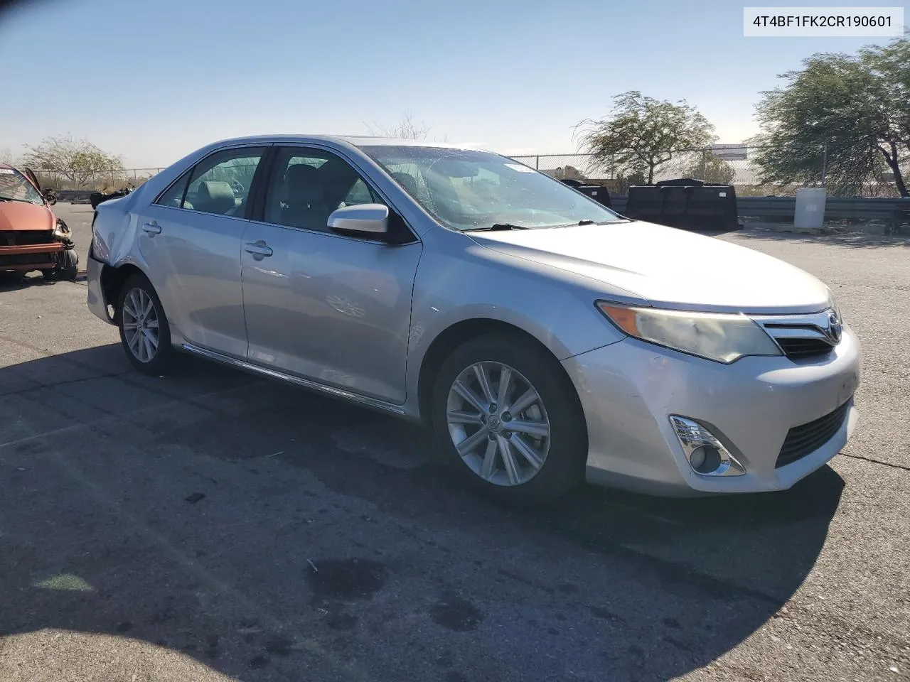 2012 Toyota Camry Base VIN: 4T4BF1FK2CR190601 Lot: 78275294