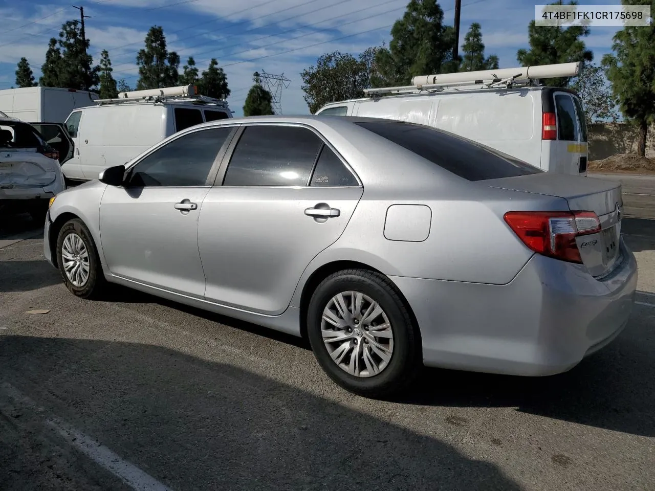 2012 Toyota Camry Base VIN: 4T4BF1FK1CR175698 Lot: 78278064