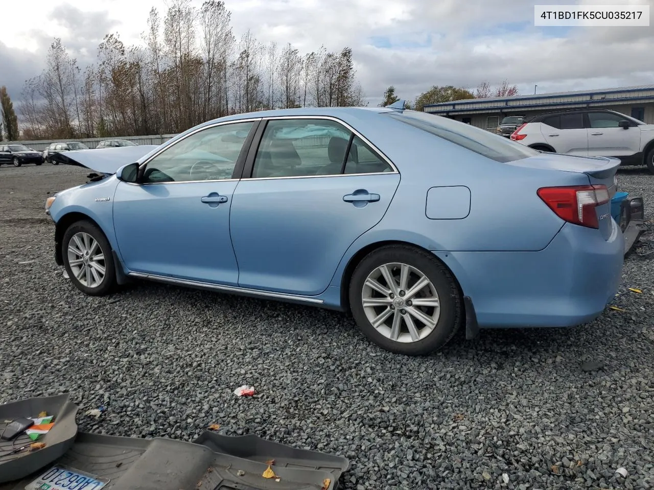 2012 Toyota Camry Hybrid VIN: 4T1BD1FK5CU035217 Lot: 78282524