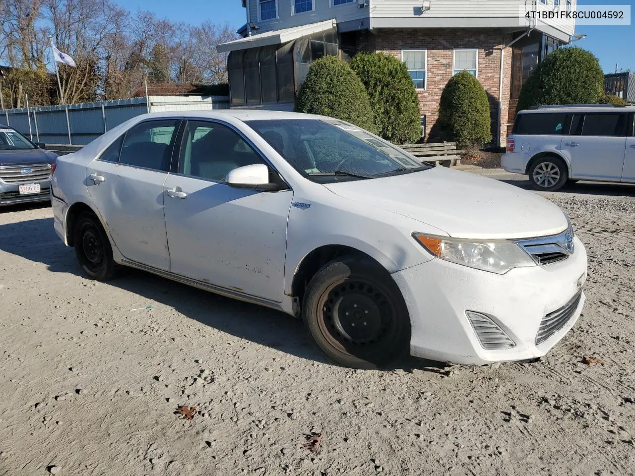 2012 Toyota Camry Hybrid VIN: 4T1BD1FK8CU004592 Lot: 78305264