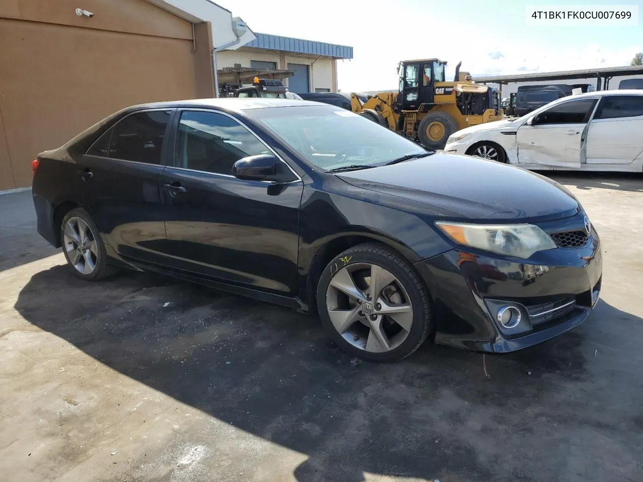 2012 Toyota Camry Se VIN: 4T1BK1FK0CU007699 Lot: 78317434