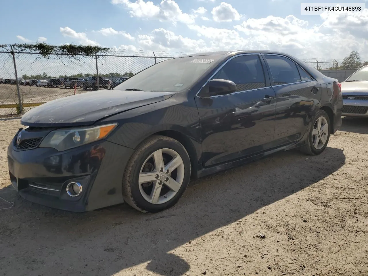 2012 Toyota Camry Base VIN: 4T1BF1FK4CU148893 Lot: 78347874