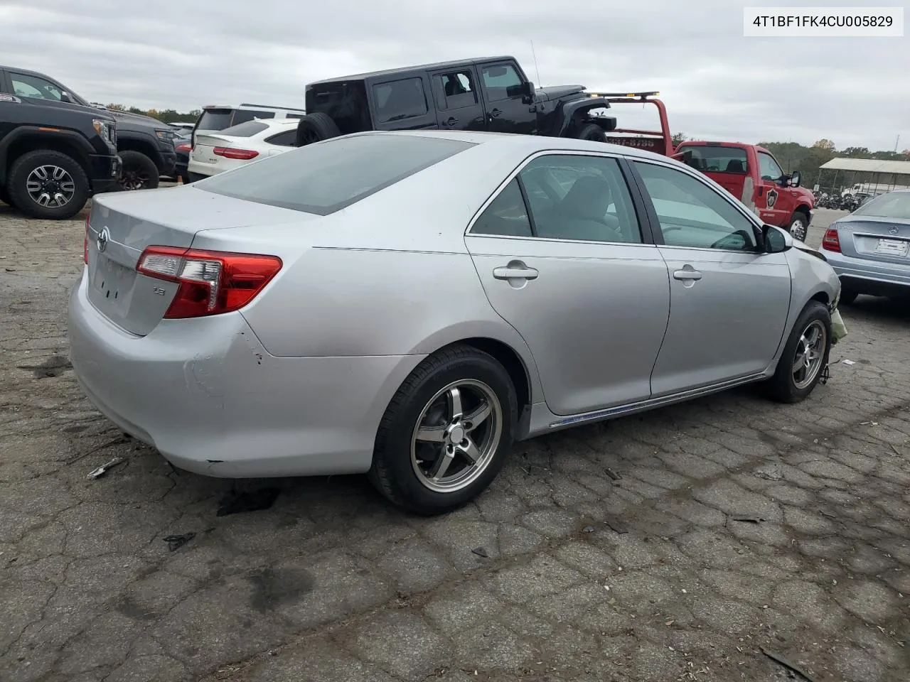 2012 Toyota Camry Base VIN: 4T1BF1FK4CU005829 Lot: 78380174