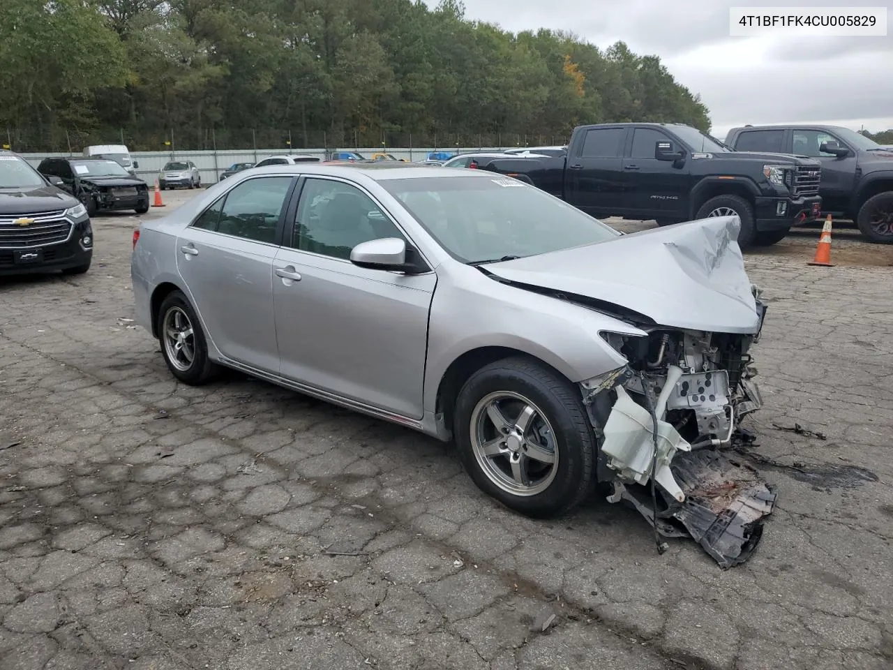 2012 Toyota Camry Base VIN: 4T1BF1FK4CU005829 Lot: 78380174