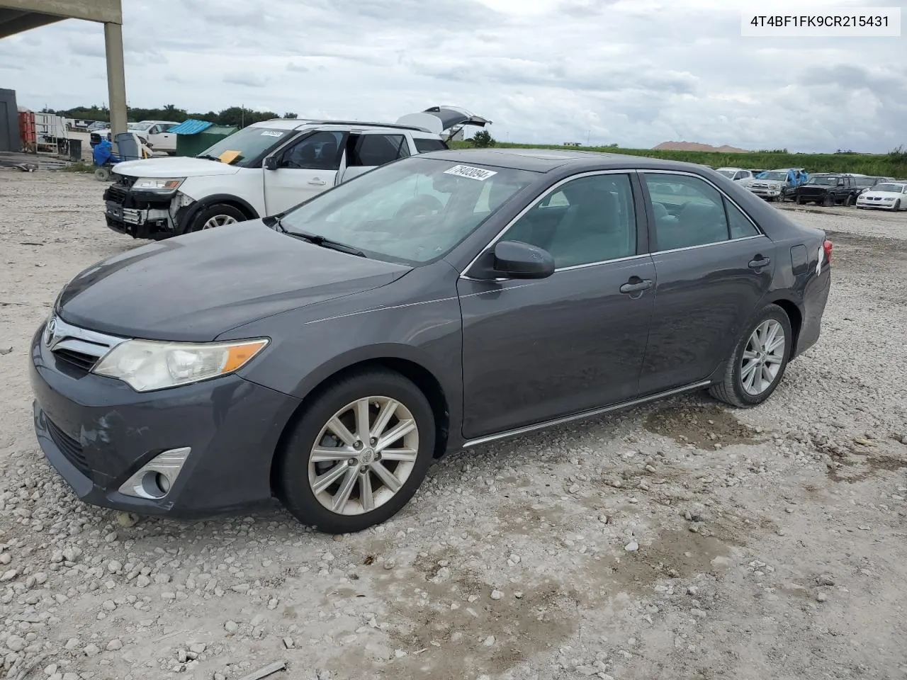 2012 Toyota Camry Base VIN: 4T4BF1FK9CR215431 Lot: 78403094