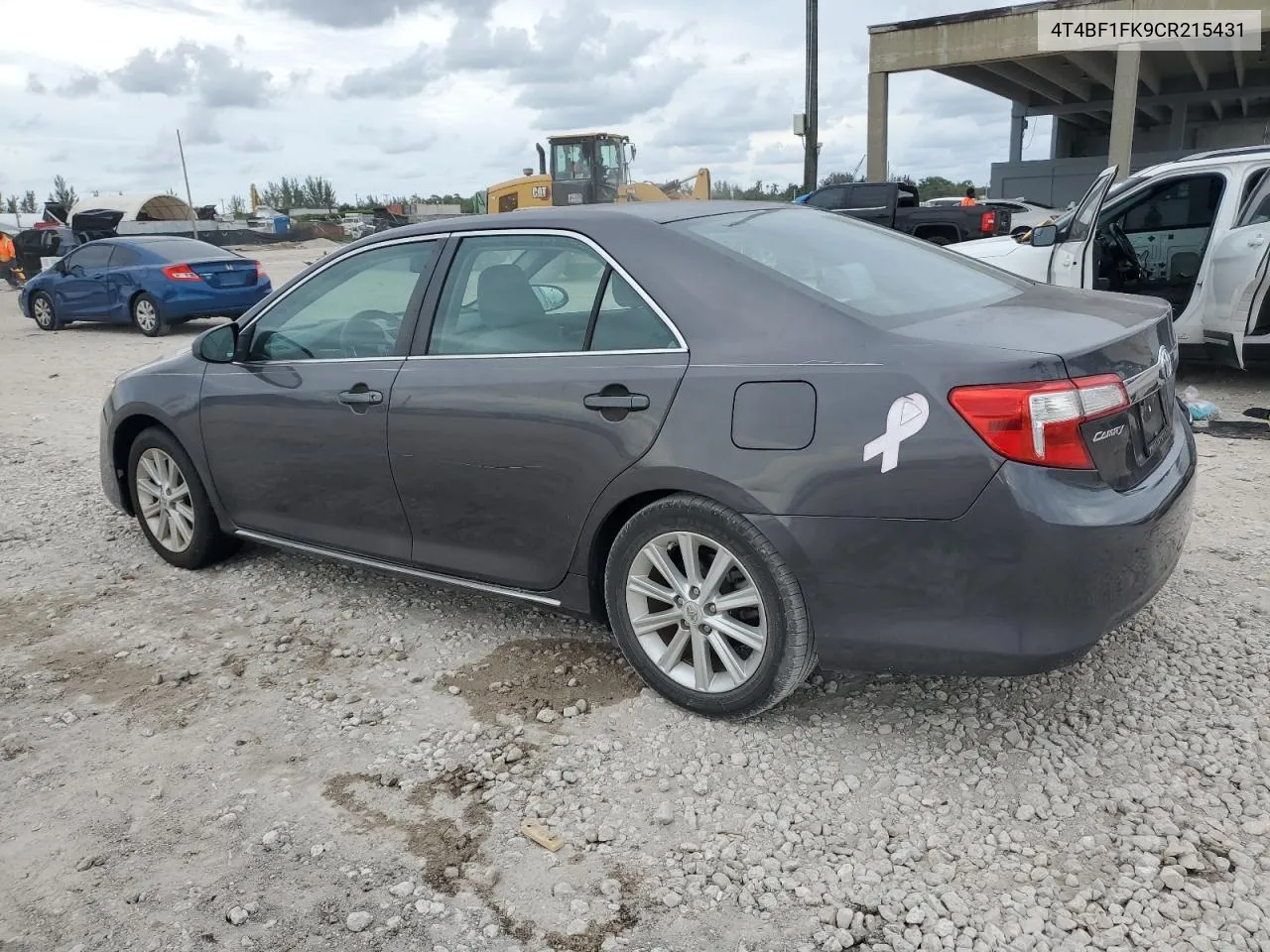 2012 Toyota Camry Base VIN: 4T4BF1FK9CR215431 Lot: 78403094