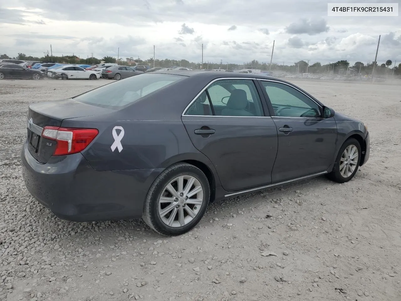 2012 Toyota Camry Base VIN: 4T4BF1FK9CR215431 Lot: 78403094