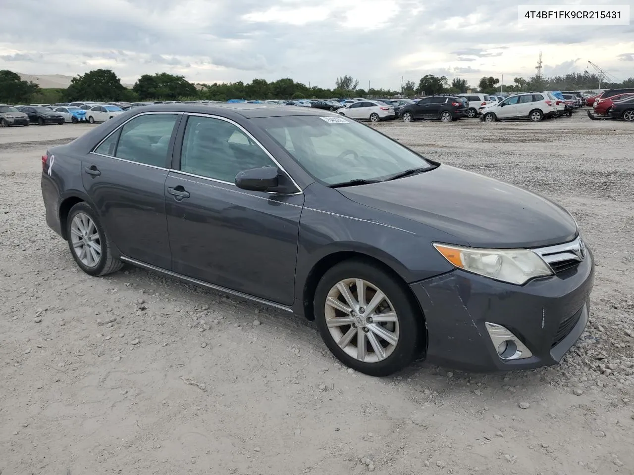 2012 Toyota Camry Base VIN: 4T4BF1FK9CR215431 Lot: 78403094