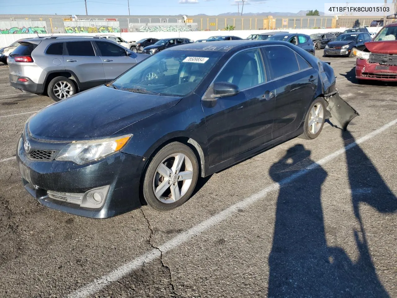 2012 Toyota Camry Base VIN: 4T1BF1FK8CU015103 Lot: 78509854