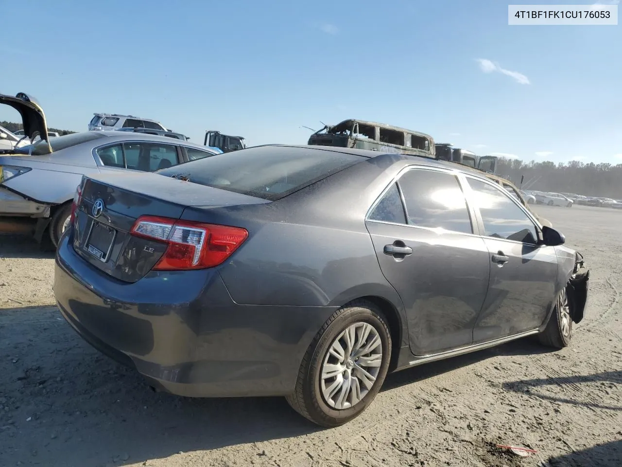 2012 Toyota Camry Base VIN: 4T1BF1FK1CU176053 Lot: 78512334