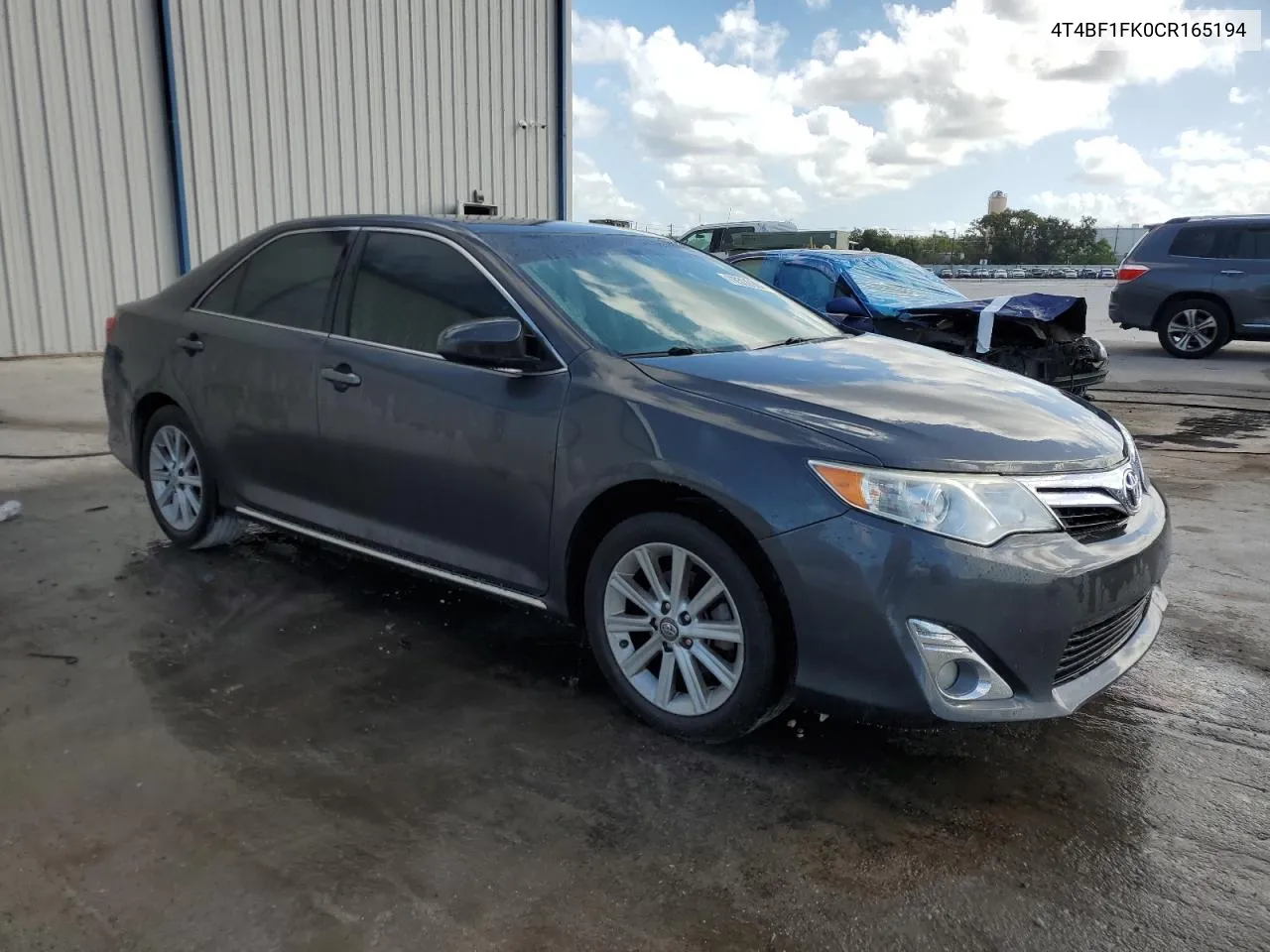 2012 Toyota Camry Base VIN: 4T4BF1FK0CR165194 Lot: 78530904