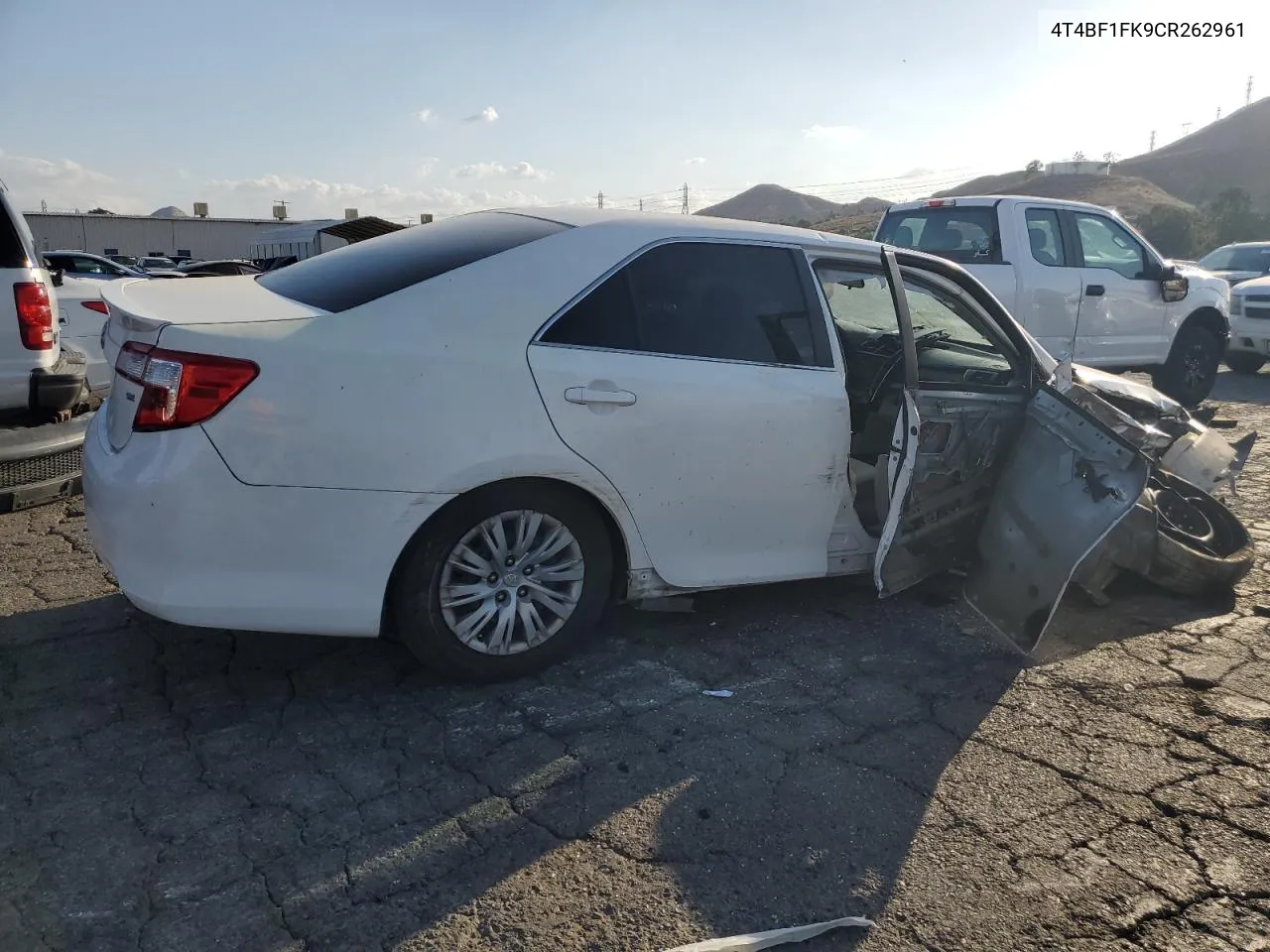 2012 Toyota Camry Base VIN: 4T4BF1FK9CR262961 Lot: 78541834