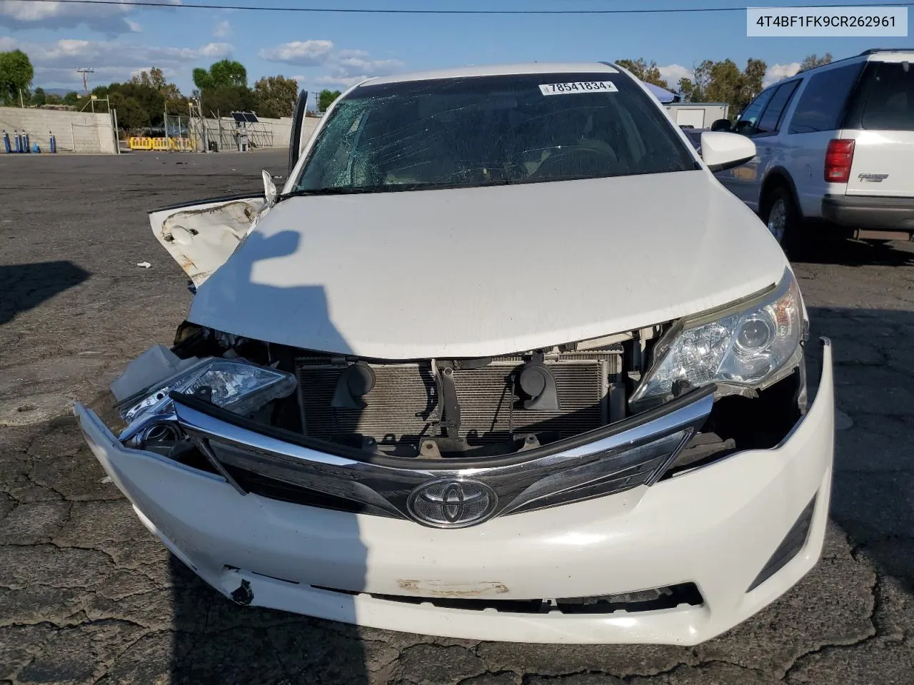 4T4BF1FK9CR262961 2012 Toyota Camry Base