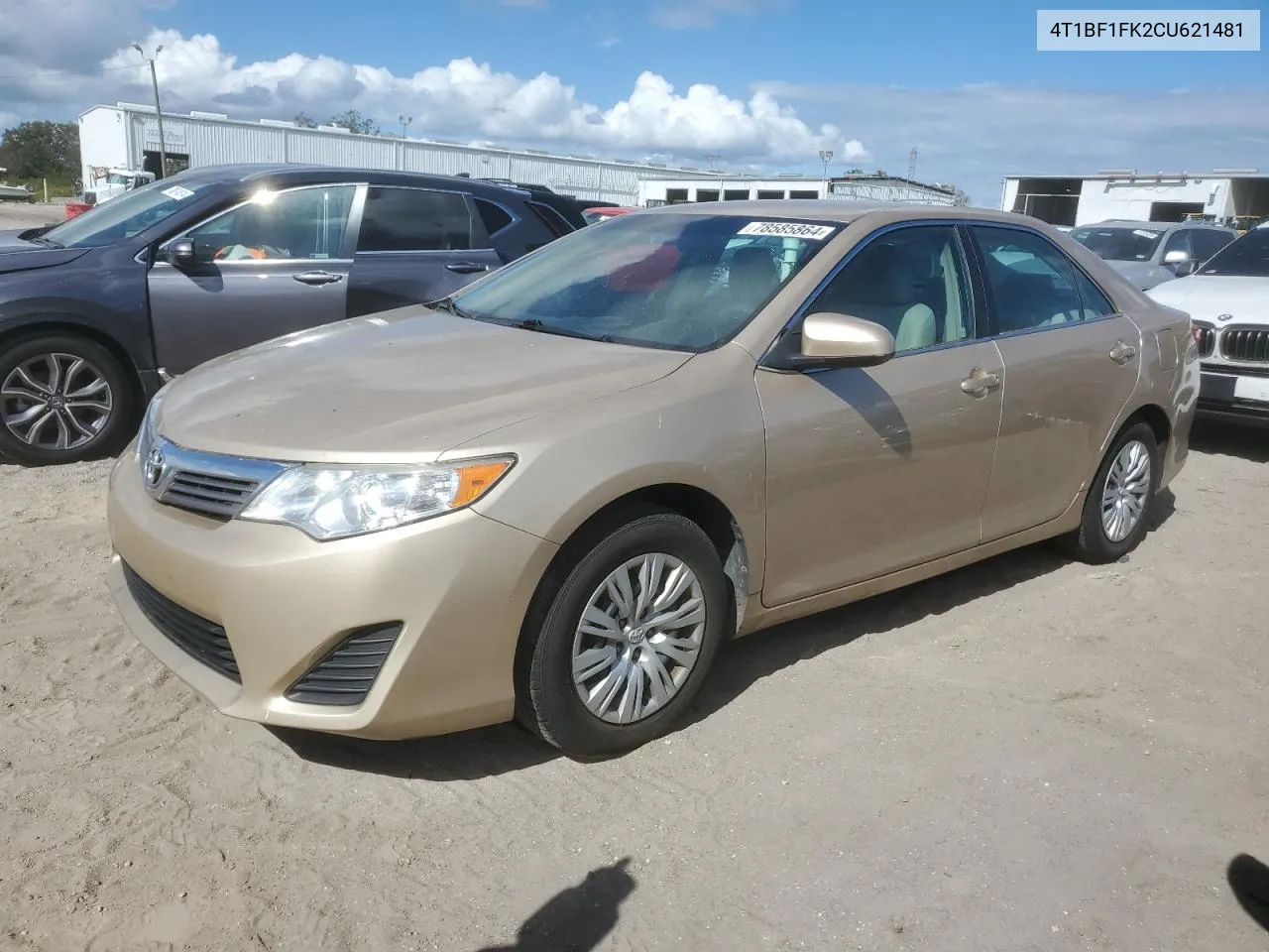 2012 Toyota Camry Base VIN: 4T1BF1FK2CU621481 Lot: 78585864