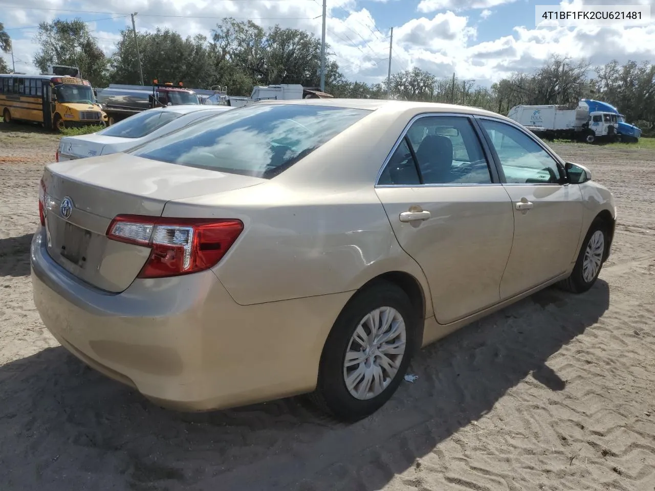 2012 Toyota Camry Base VIN: 4T1BF1FK2CU621481 Lot: 78585864