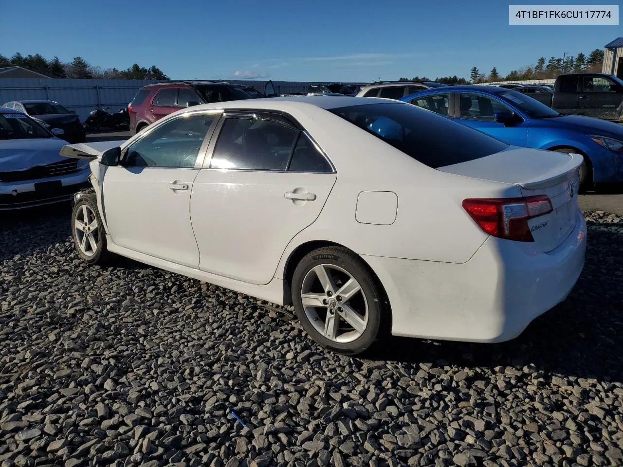 2012 Toyota Camry Base VIN: 4T1BF1FK6CU117774 Lot: 78585924