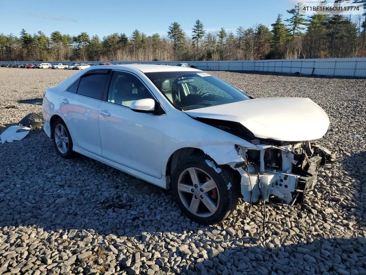 2012 Toyota Camry Base VIN: 4T1BF1FK6CU117774 Lot: 78585924