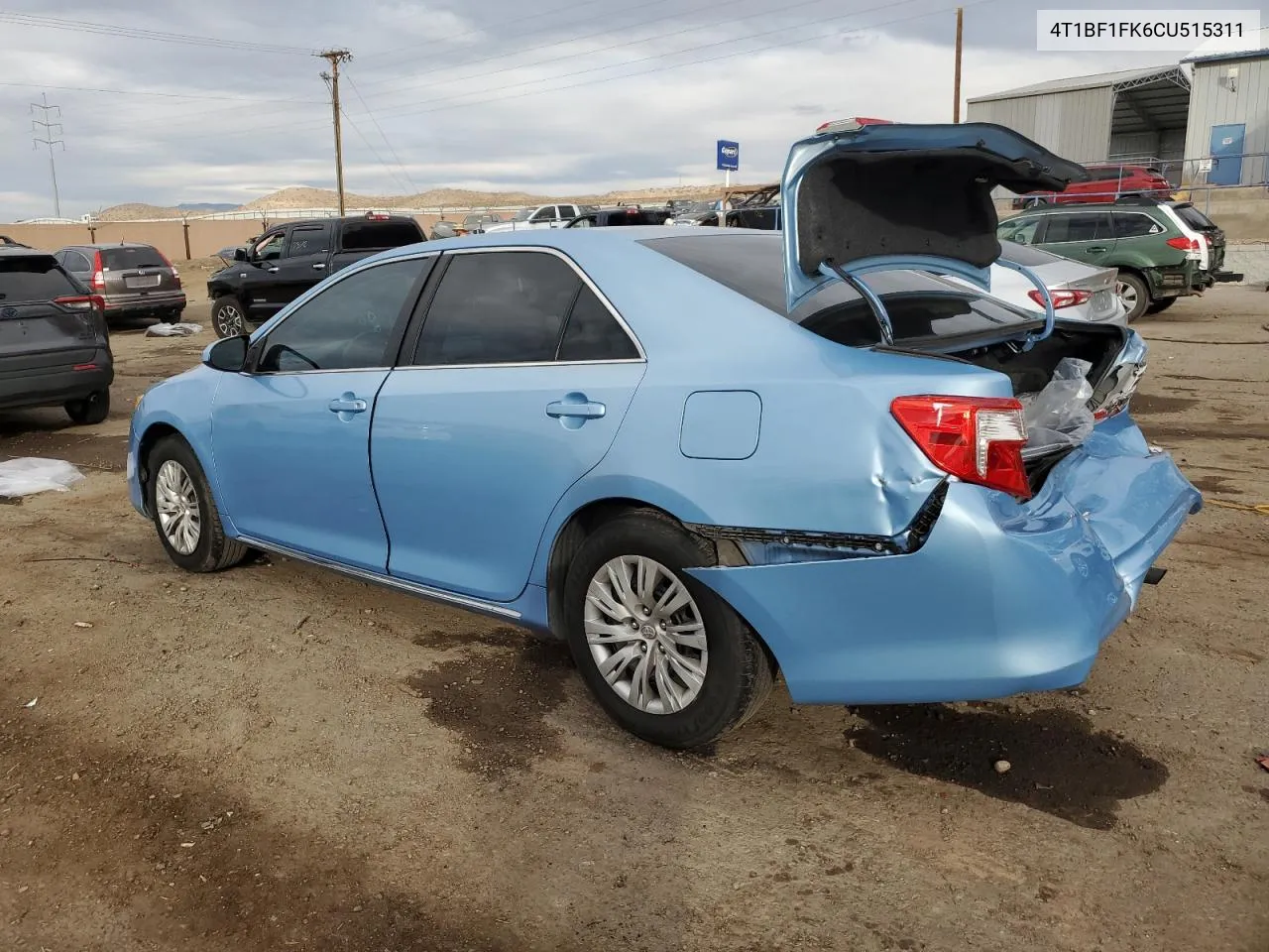 2012 Toyota Camry Base VIN: 4T1BF1FK6CU515311 Lot: 78646044