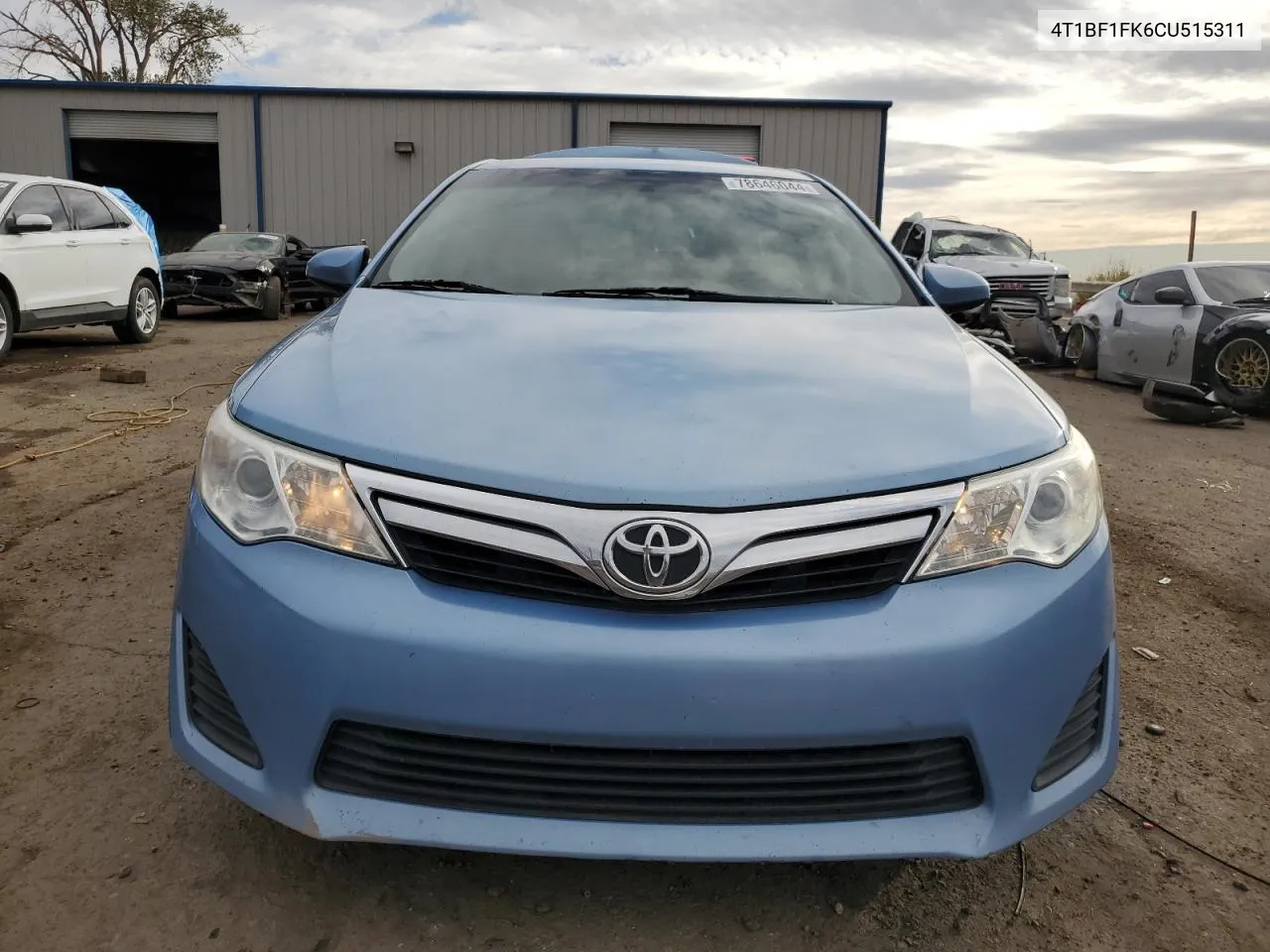 2012 Toyota Camry Base VIN: 4T1BF1FK6CU515311 Lot: 78646044