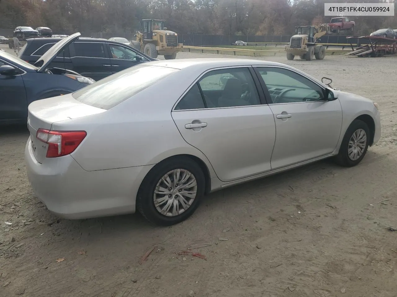 2012 Toyota Camry Base VIN: 4T1BF1FK4CU059924 Lot: 78658854