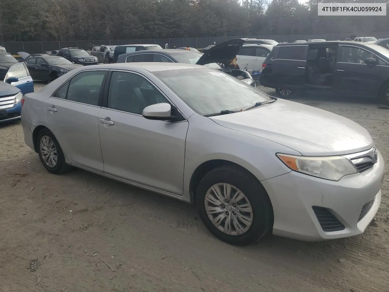 2012 Toyota Camry Base VIN: 4T1BF1FK4CU059924 Lot: 78658854