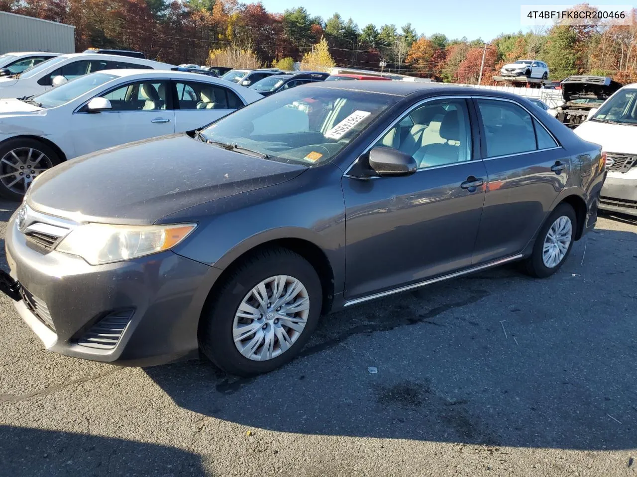 2012 Toyota Camry Base VIN: 4T4BF1FK8CR200466 Lot: 78674904