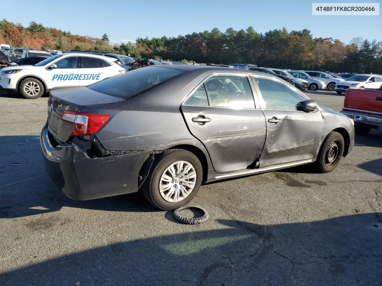 2012 Toyota Camry Base VIN: 4T4BF1FK8CR200466 Lot: 78674904