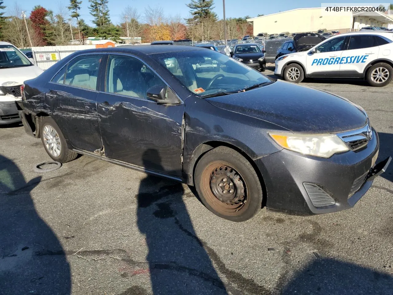 2012 Toyota Camry Base VIN: 4T4BF1FK8CR200466 Lot: 78674904