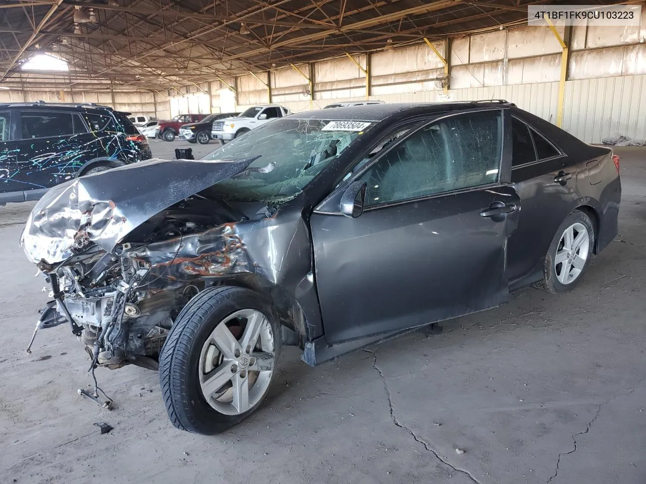 2012 Toyota Camry Base VIN: 4T1BF1FK9CU103223 Lot: 78693504