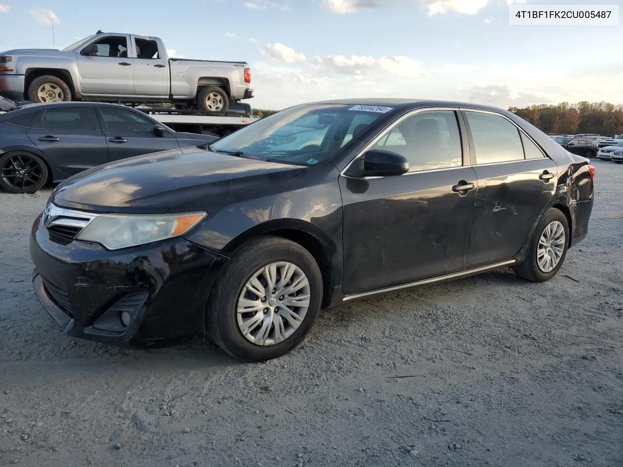 2012 Toyota Camry Base VIN: 4T1BF1FK2CU005487 Lot: 78694264