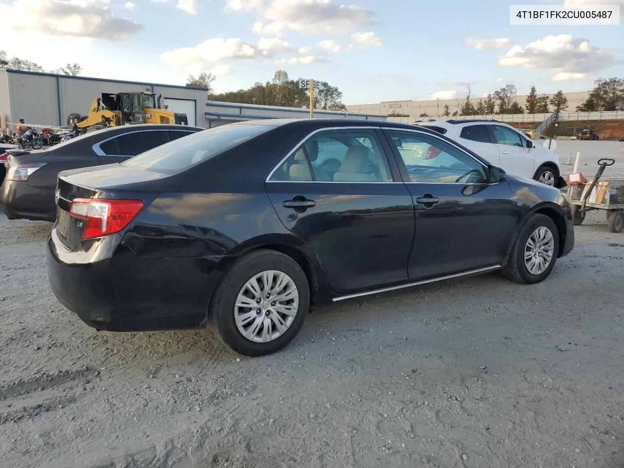 2012 Toyota Camry Base VIN: 4T1BF1FK2CU005487 Lot: 78694264