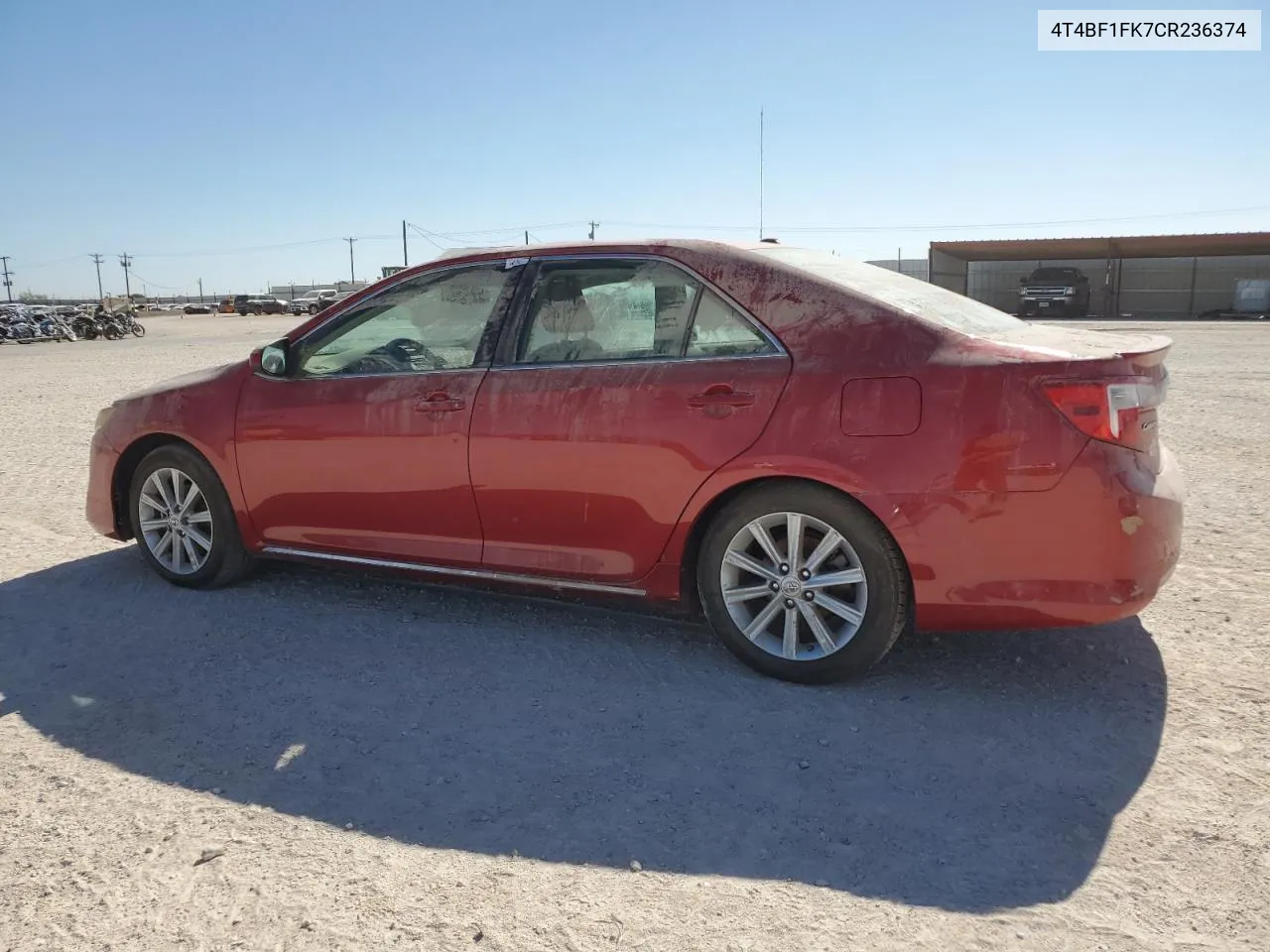 2012 Toyota Camry Base VIN: 4T4BF1FK7CR236374 Lot: 78735984