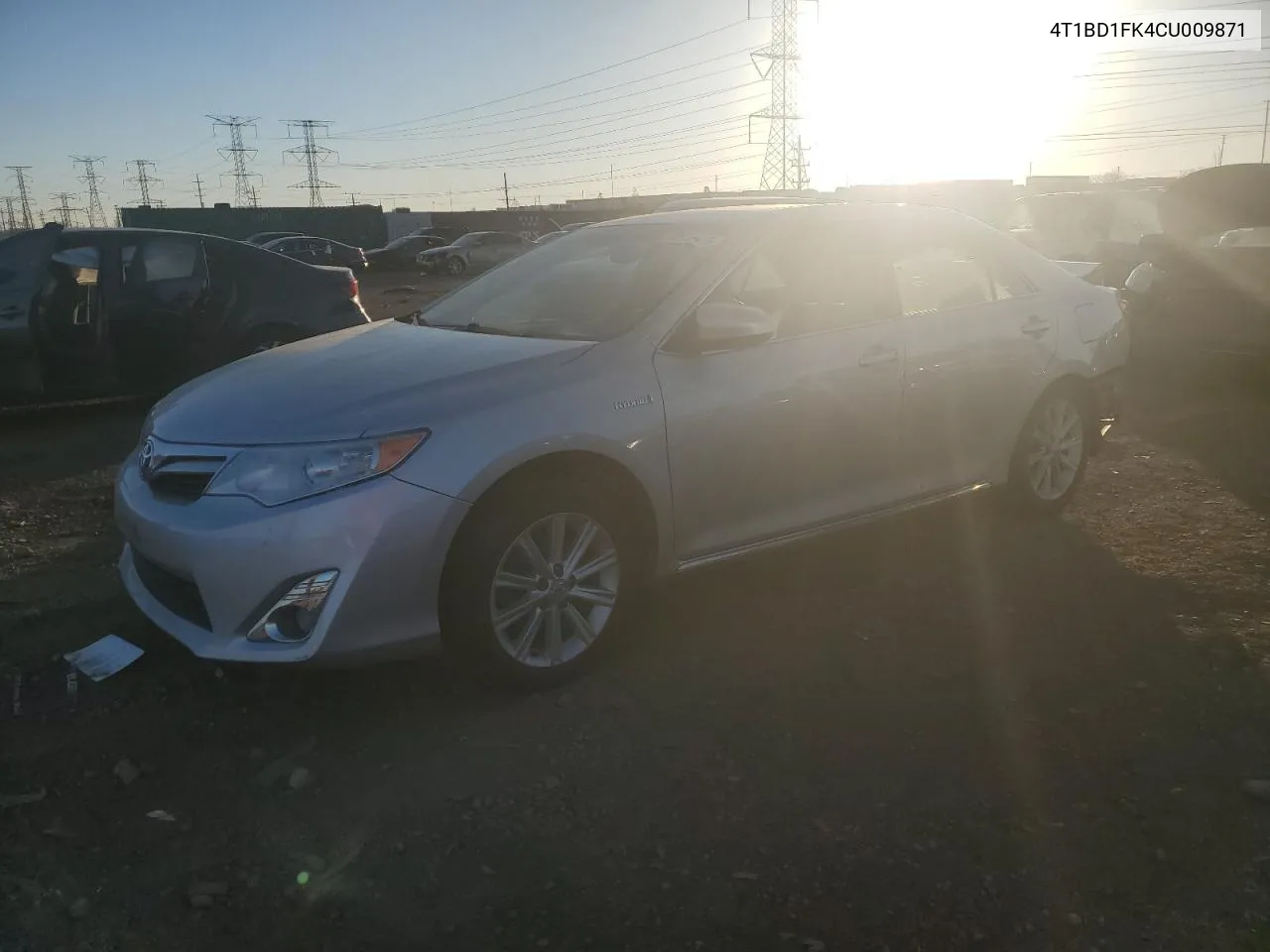 2012 Toyota Camry Hybrid VIN: 4T1BD1FK4CU009871 Lot: 78822464