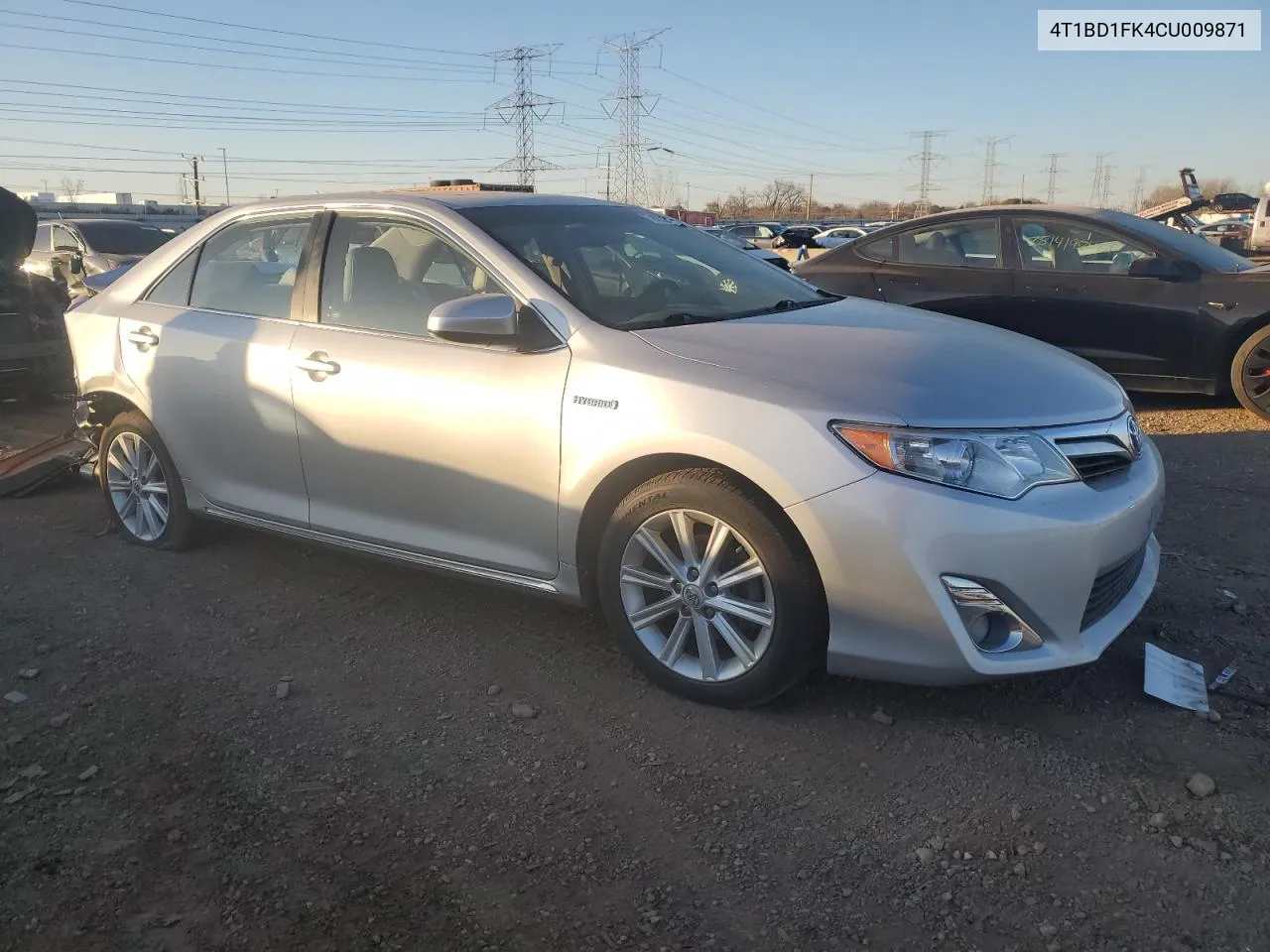 2012 Toyota Camry Hybrid VIN: 4T1BD1FK4CU009871 Lot: 78822464