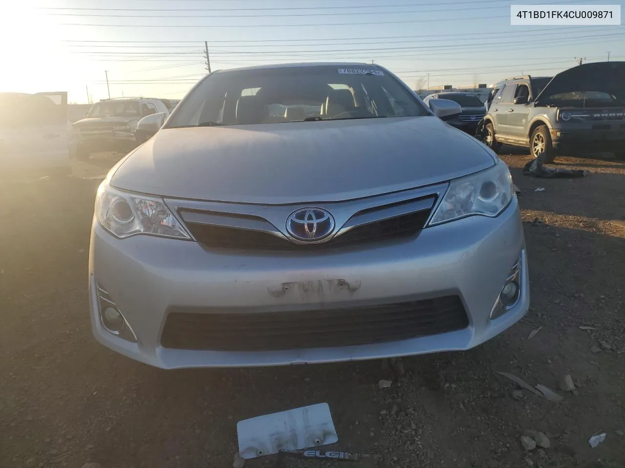 2012 Toyota Camry Hybrid VIN: 4T1BD1FK4CU009871 Lot: 78822464