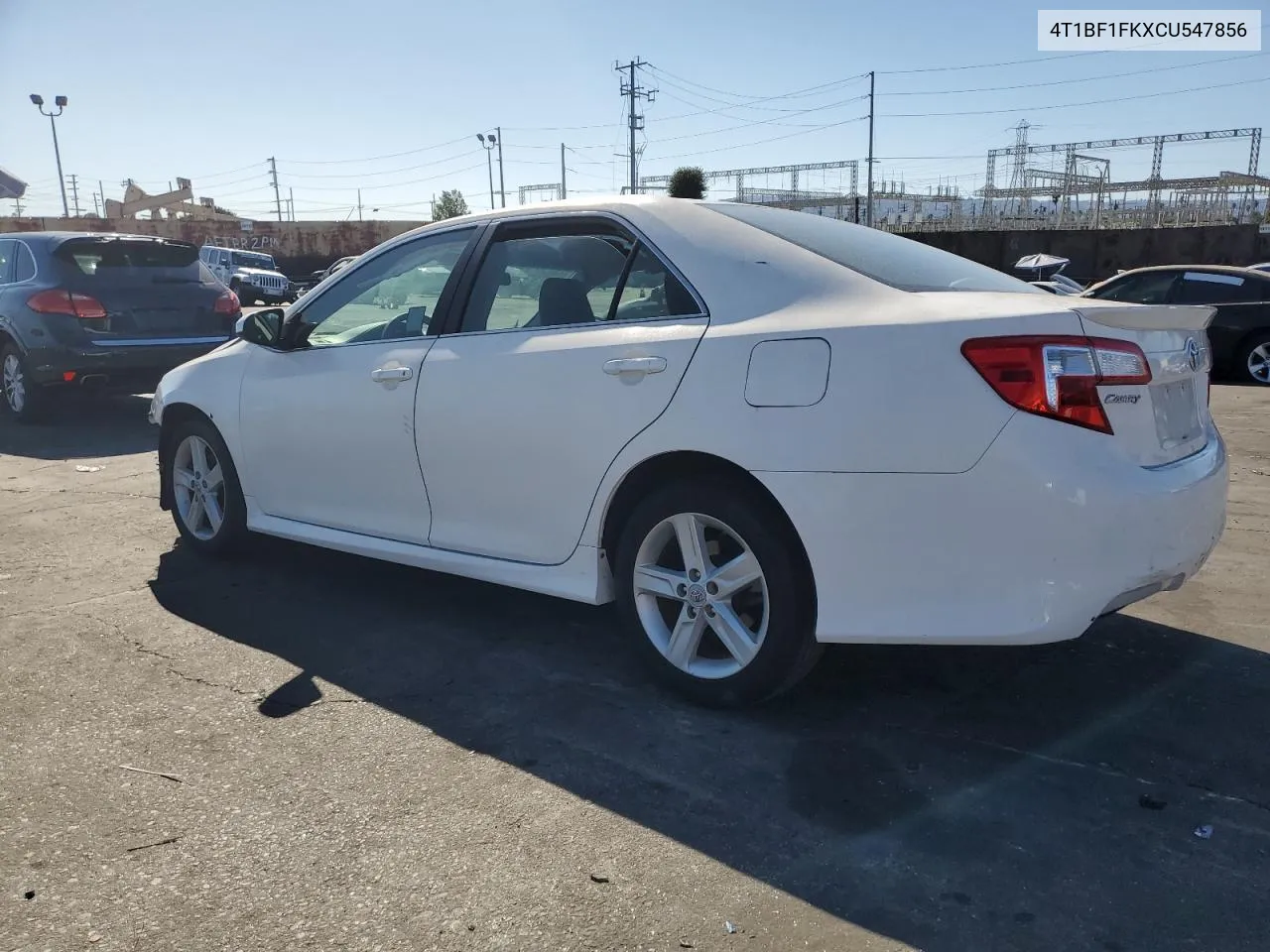 2012 Toyota Camry Base VIN: 4T1BF1FKXCU547856 Lot: 78830824