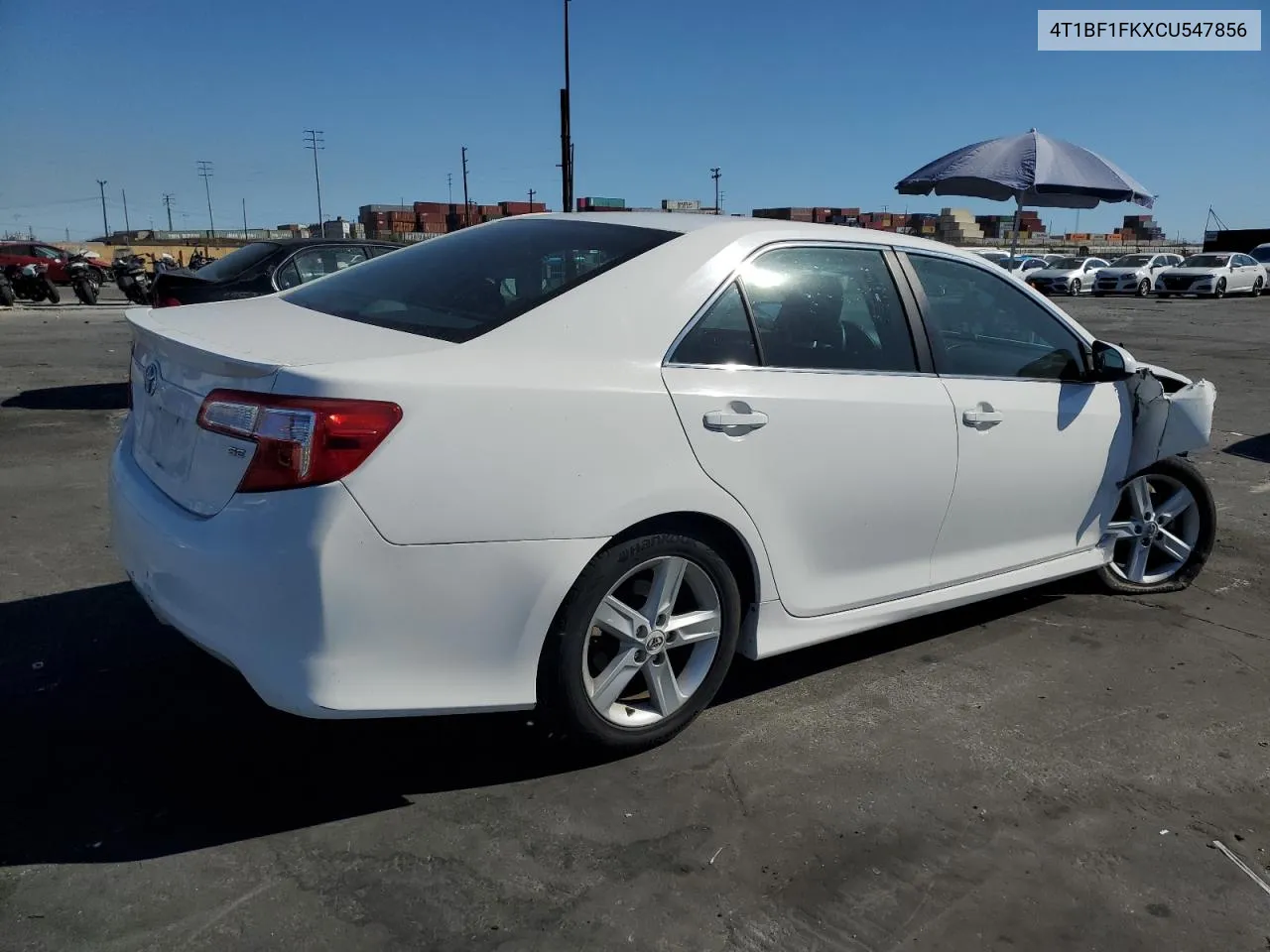 2012 Toyota Camry Base VIN: 4T1BF1FKXCU547856 Lot: 78830824