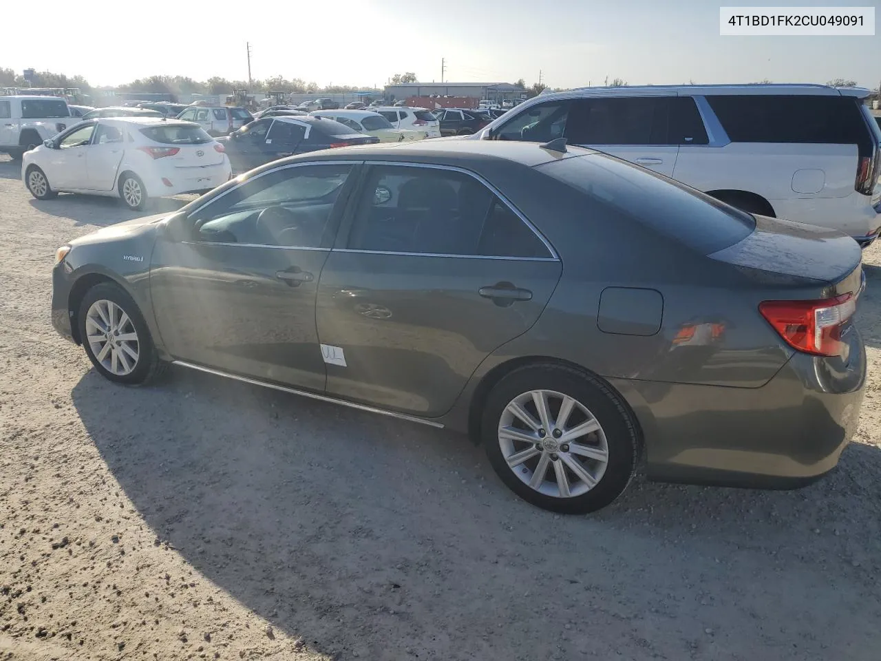 2012 Toyota Camry Hybrid VIN: 4T1BD1FK2CU049091 Lot: 78851774