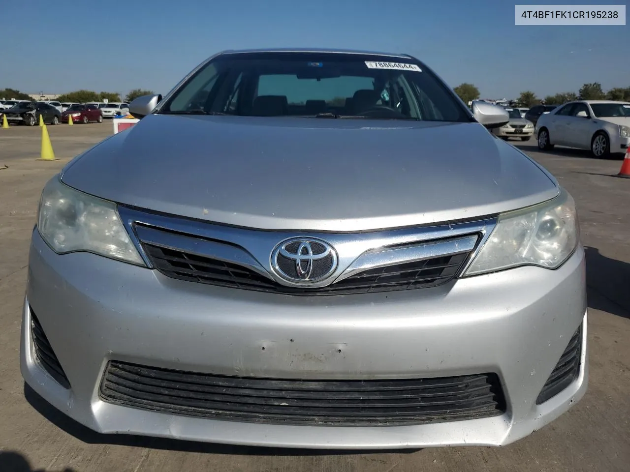 2012 Toyota Camry Base VIN: 4T4BF1FK1CR195238 Lot: 78864644