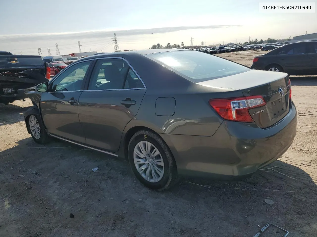 2012 Toyota Camry Base VIN: 4T4BF1FK5CR210940 Lot: 78911604