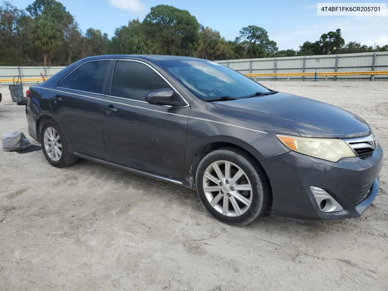 2012 Toyota Camry Base VIN: 4T4BF1FK6CR205701 Lot: 78917424