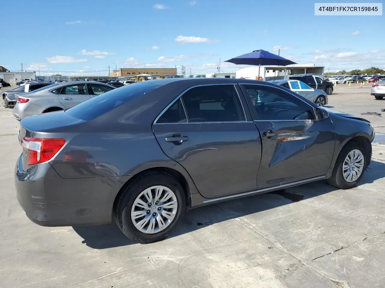 2012 Toyota Camry Base VIN: 4T4BF1FK7CR159845 Lot: 78949954