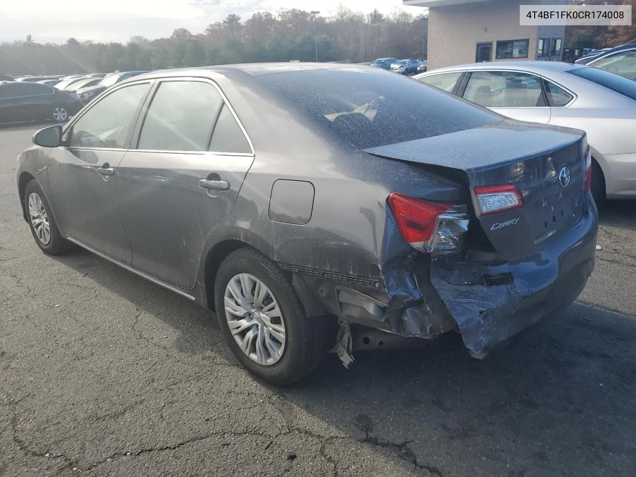 2012 Toyota Camry Base VIN: 4T4BF1FK0CR174008 Lot: 78973414