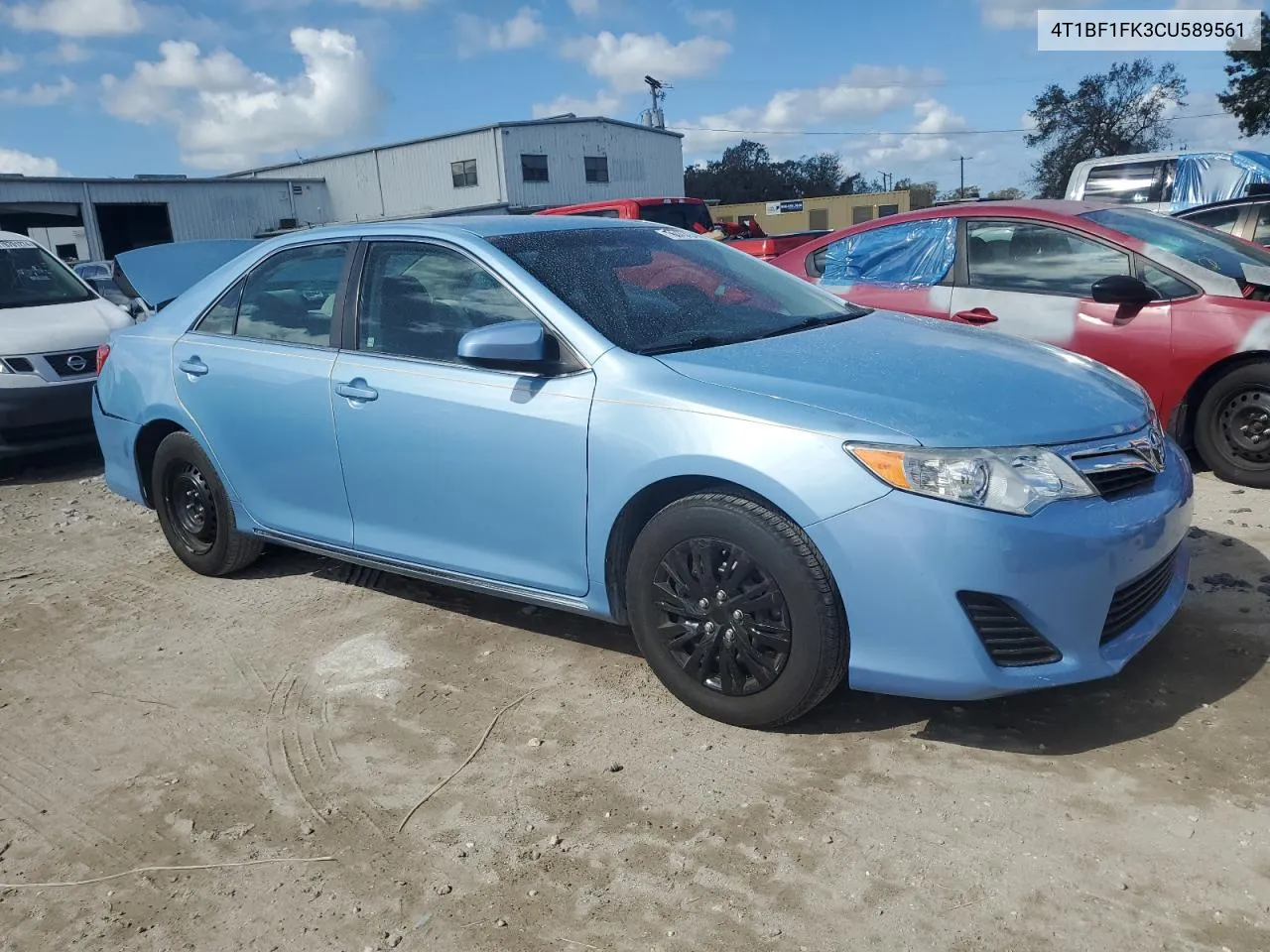 4T1BF1FK3CU589561 2012 Toyota Camry Base